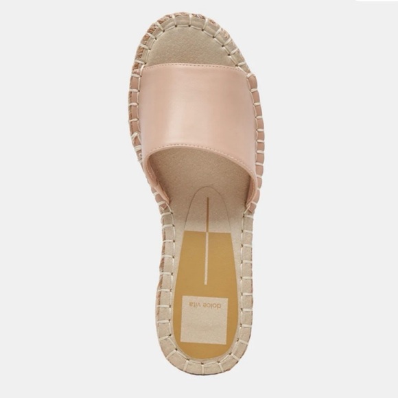 Dolce Vita Raffia Platform Sandals - Picture 5 of 8